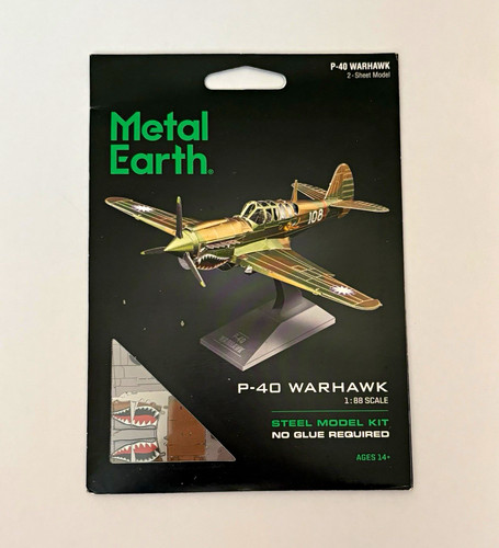 Metal earth warhawk 1 - metal,