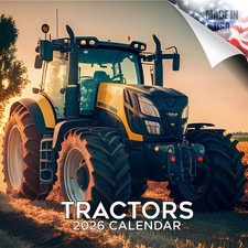 Tractors Calendar 2026 FULL
