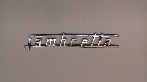 Lambretta script legshield - script,