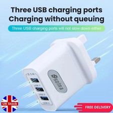 3 Multi-Port Fast Quick Charge