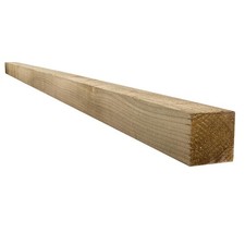 Treated 3x3 Fence Post - 75 x