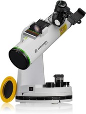 Smart 76mm Reflector Telescope PushTo App Bluetooth Solar Filter Kit