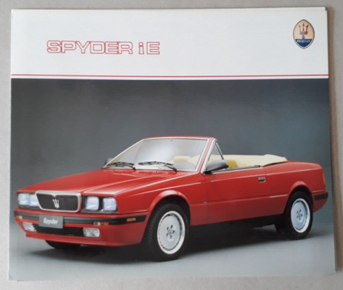 Maserati spyder brochure - maserati, ie