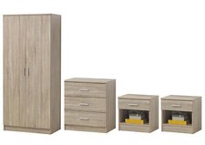 Bedroom Furniture Set Oak 4