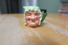VINTAGE ARTONE MINITURE TOBY JUG  - DOUBLE SIDED - 5cm TALL