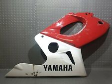 Yamaha YZF 600 Thundercat 1996 - 2003 Front Right Fairing Panel Red White DAMAGE