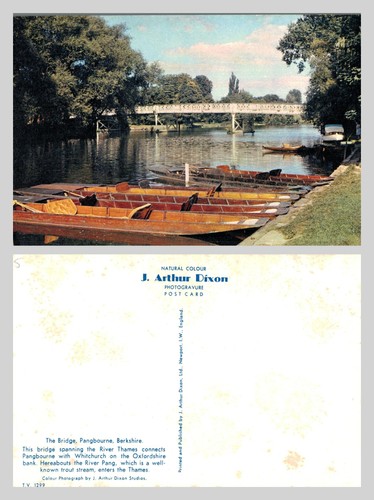 Vintage postcard the bridge - postcard,