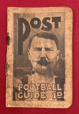 (NOTTINGHAM) POST FOOTBALL GUIDE - 1909/10 - FAIR/GOOD