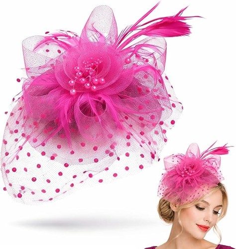 Fascinator hat with headband - fascinator,
