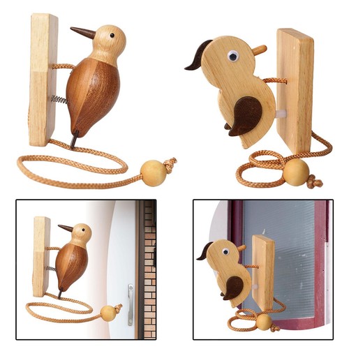 Woodpecker doorbell ornament - woodpecker,