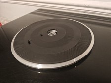 Genuine Technics SL-J110R J100R J90 Platter and Rubber Mat