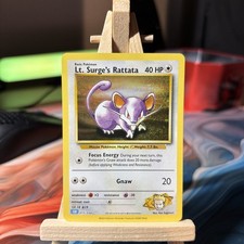 Pokemon Card Lt. Surge's