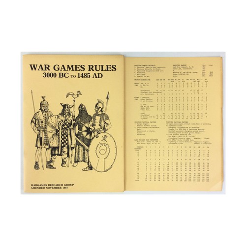 Wargames research mini - research,
