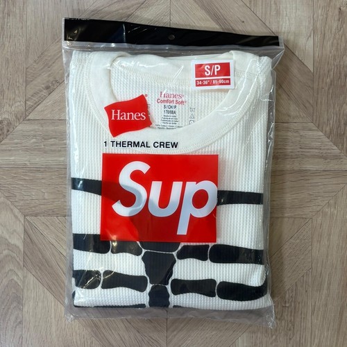 Supreme hanes bones thermal - supreme, x