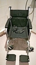 Lightweight Wheelchair Attendant controlled folding by Drive Enigma