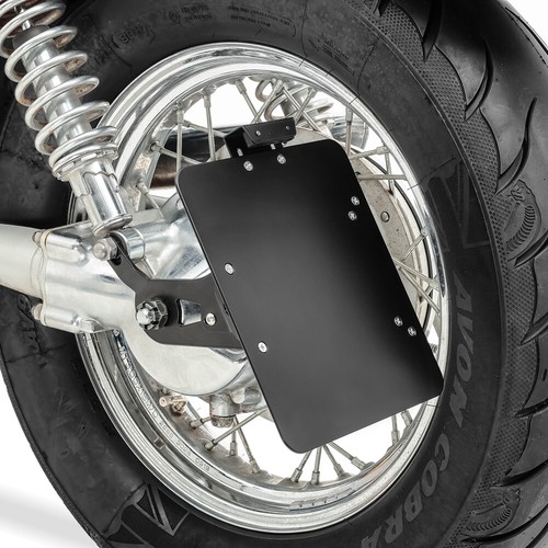 Side mount license - license, plate