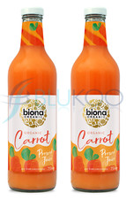 Biona Carrot Juice - 750ml (Pack of 2)