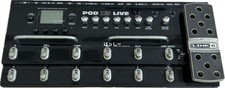 Line 6 Pod X3 Live Multi-Effects Guitar Pedal Amp Modeler Bass Black Audio Gear