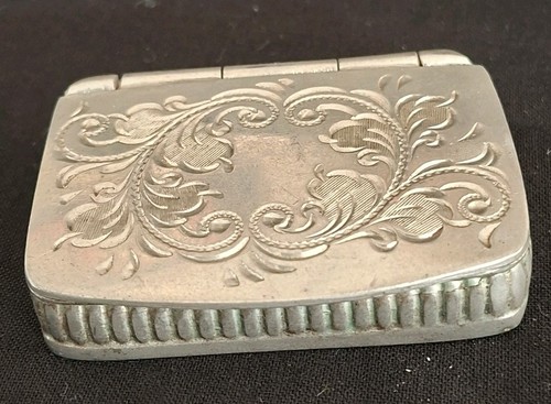 19th century pewter snuff - 19th,