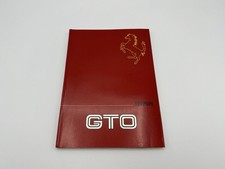 FERRARI 288 GTO 1985 INSTRUCTIONS MANUAL | OWNERS MANUAL | POUCH BOOK | #345/85