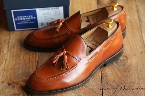 Charles tyrwhitt tan leather - tan,