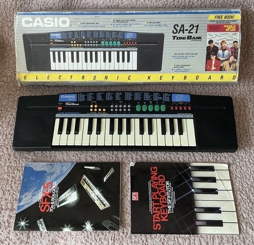 Vintage casio keyboard - vintage,