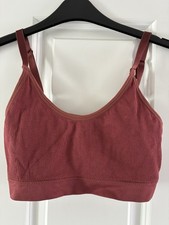Teen Bralette Girls Crop Bra Sports Bralette Softly Padded Size M UK 8/10