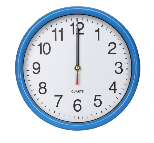 Quartz basic wall clock - clock, round