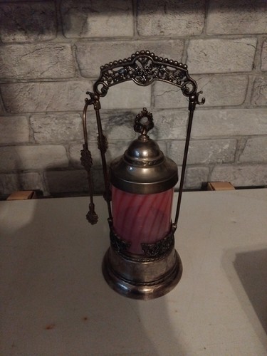 Early cranberry glass pickle - ,cranberry,