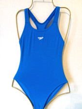 Girls Blue SPEEDO Racing Back