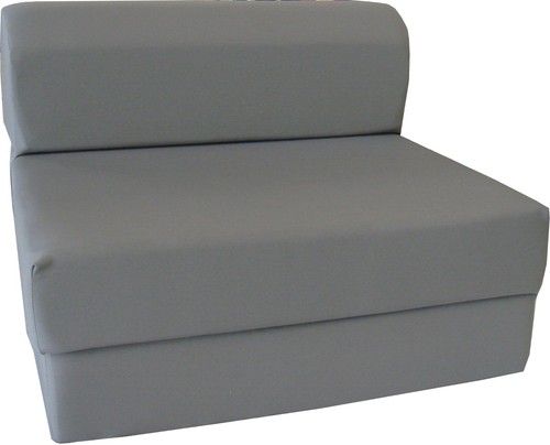 Gray sleeper chair folding - sleeper,