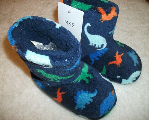 Infant slipper boots - m&s,