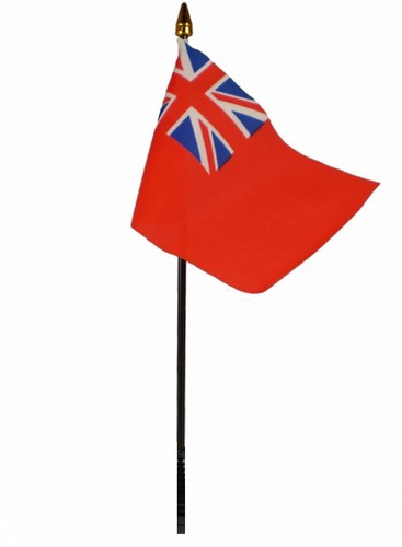 Red ensign flag - red, pack