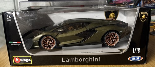 Burago lamborghini sian - burago, 1/18