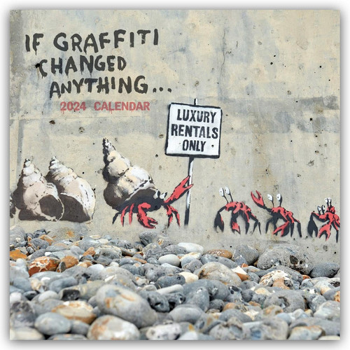Banksy graffiti changed - if,