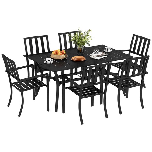 Piece garden dining - 7-piece, 6