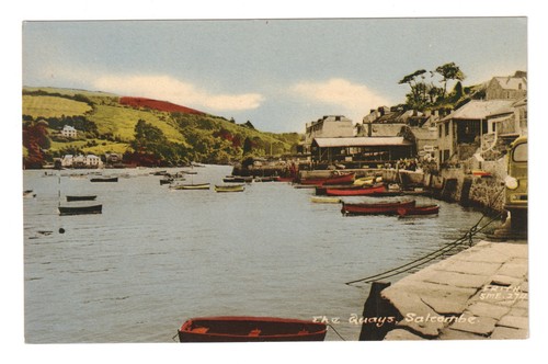 Salcombe the quays 1950 - salcombe,