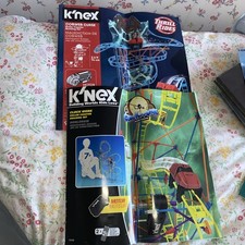 K Nex instructions only Cobweb curse coaster and Clock Work roller coaster