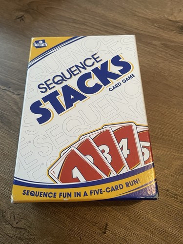 Sequence stacks card game - sequence,