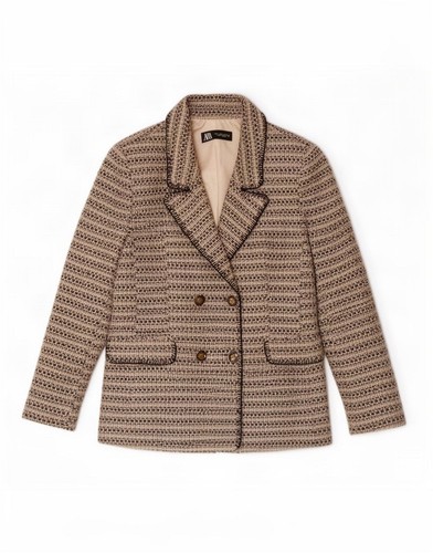 Zara womens double breasted - zara,