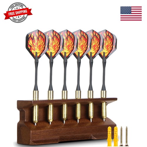Wooden dart holder and - 2,