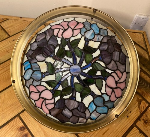 Tiffany style floral design - tiffany,