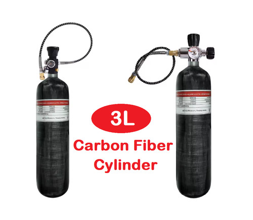 Carbon fiber cylinder high - 3l,