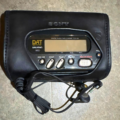 Sony tcd dat walkman - sony,