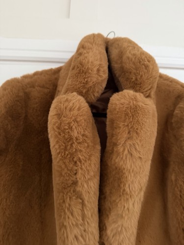 Faux fur jacket - faux,