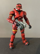 Halo 3 Red EOD Spartan 5" Action Figure Mcfarlane