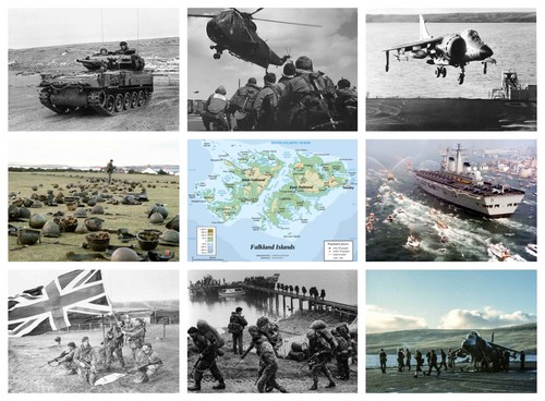 Falklands war poster print - falklands,