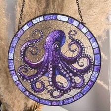Octopus Stained Glass