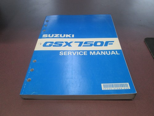 Suzuki gsx750f service manual - gsx750f,