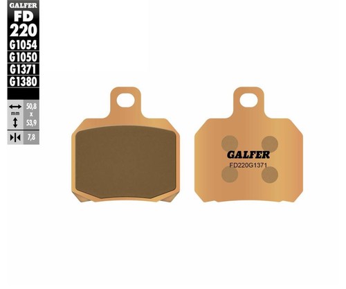 Galfer rear brake pads triumph - rear,